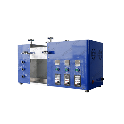 Sèk elektwòd fim woule machin pou laprès